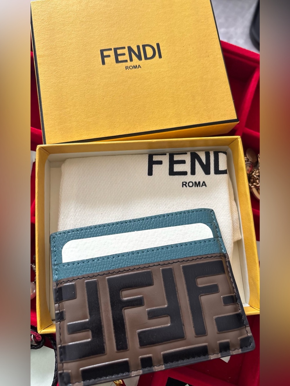 Fendi card holder - please listen to the details during live show!